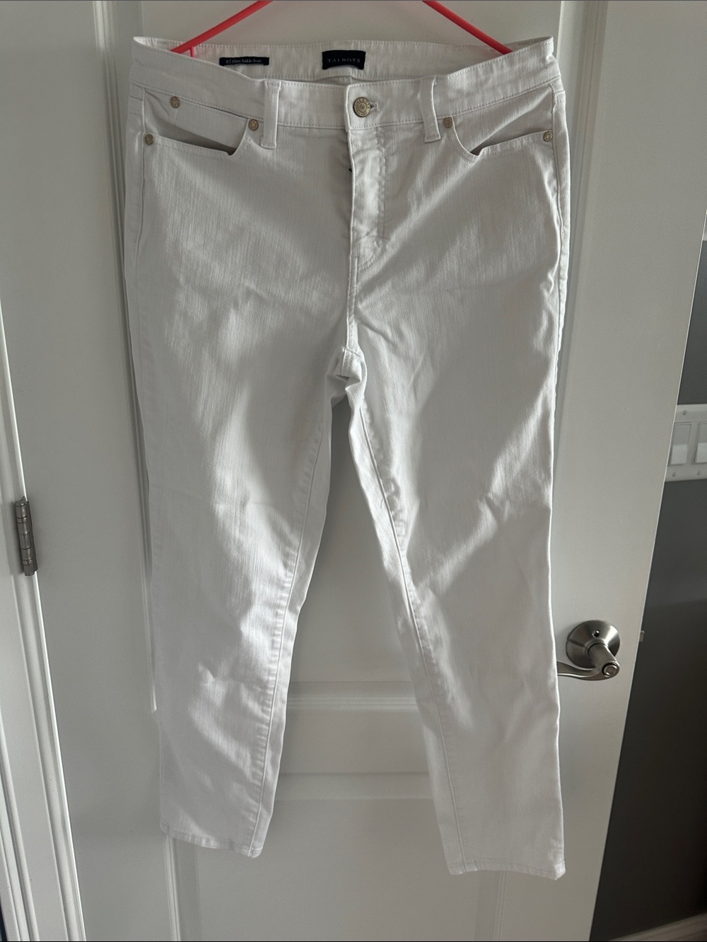 Talbots White Slim Skinny Jeans